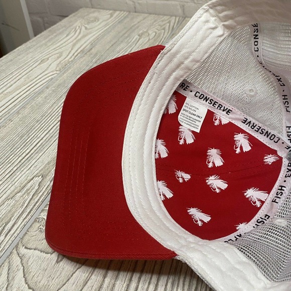 Rep Your Water Colorado Trucker Snapback Hat Mesh Adjustable Red EUC - Picture 8 of 8